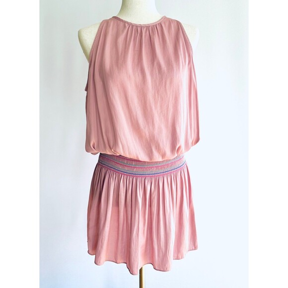 do + be mini dress soft pink mini cocktail dress, small S - Picture 2 of 5